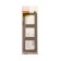 Frame Legrand Inspiria, 3 post, ivory