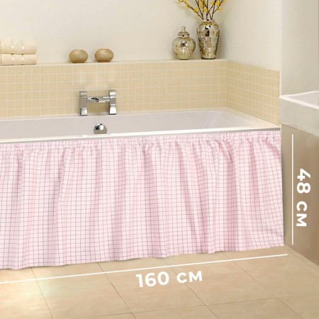 The bathroom curtain "Cell", 160 × 48 cm-1