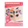 Applications with geometric stickers "Flower kitty" 21x29.7cm