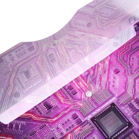 The convert folder "chip" on the A4 button, 350 md, purple-2