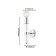 Wall lamp CEDIT 100 mm, 125 mm, E27 60W