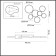 Ceiling chandelier Norbert LED 126W 8316lm, with DU