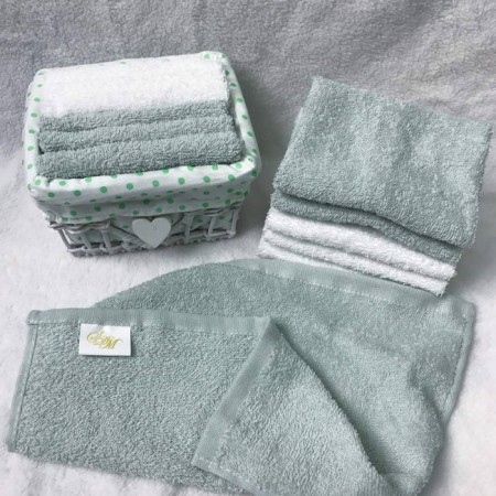 Trinni Trinni Trinni Trinnie set, 30 × 30 cm - 6 pcs, turquoise-1