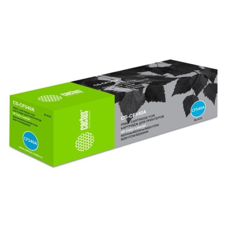 CACTUS CSTUS CS-CF540A CF540A, for HP LJ M254DW/M280NW/M281FDN, 1,400 pages, black color black-1