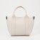 Bag Female Tout with zipper, white color
