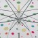 Umbrella - a semiautomatic “circle” cane, 8 spokes, r = 45 cm, multi -colored