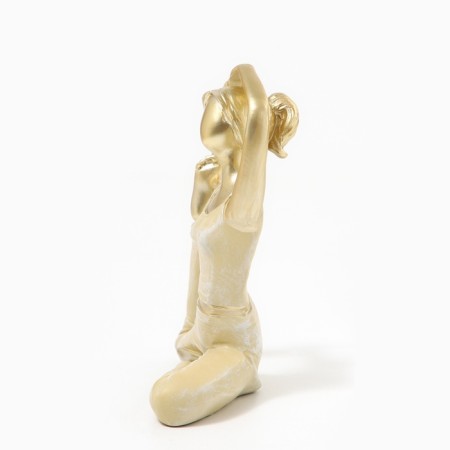 Figure Polystone "Yogin" 12.5*4*14 cm-2