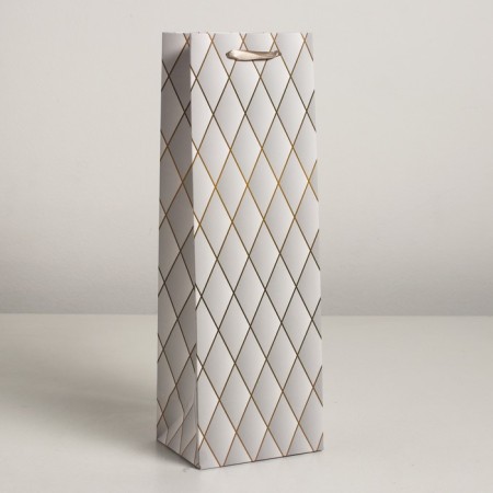Laminated package for a bottle, 12 x 9 x 36 cm