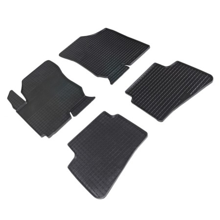 Rubber rugs ’grid’ for Kia Cee’d, 2007-2012