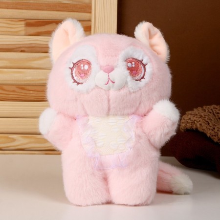 Soft toy "cat", 25 cm, color mix