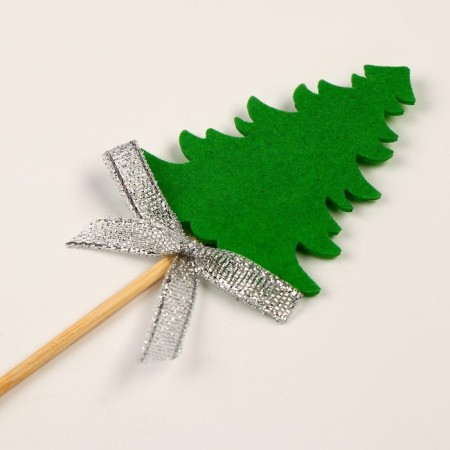 Topper "Christmas tree", in the set 2 pcs., Mix colors-4