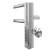 Domoterm electric heated towel rail "Cuba" P8, 500x800 mm, right, chrome