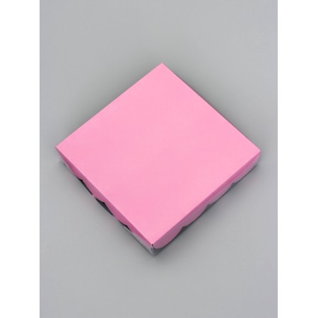 Cookie box, confectionery packaging, "the most beautiful", 15 x 15 x 3 cm-2