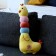 Soft toy-podushka "Kurochka", 60 cm, yellow color