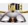 Ambrella Light Traditional, 5x40W E27 chandelier, Black gold color