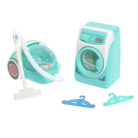 Set of household appliances "Funny cleaning", with light and sound effects-1
