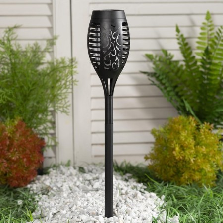 Garden lamp on the solar battery "Fakel", 8 × 50 × 8 cm, 12 LED, flame effect-2