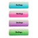 Eraser Berlingo 50*19*9mm "Stripes", rectangular, beveled, thermoplast. rubber, assorted colors 5