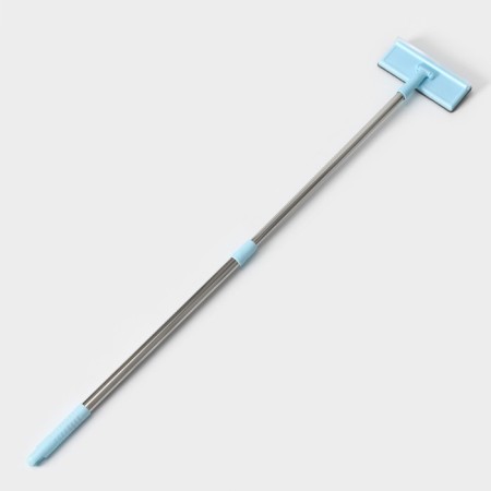 Oklotka with nozzle velor Dolyana, steel telescopic handle, silicone, 19 × 7 × 68 (112) cm, MIX color-7