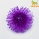 Needle, soft, 5 cm, purple ball