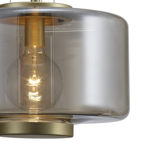 Suspended mantra jarras, e27, 1x20W, 490 mm, bronze color-3