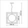Suspended lamp Dimmone IP20 LED 4000K 179W, with PDU