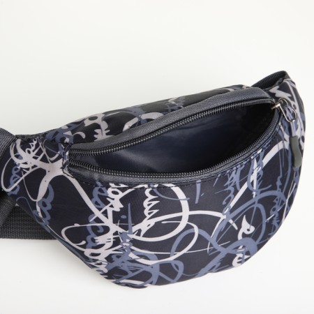 Bag children on the belt letters, 24*6*11, depth for the Moln, breathe mesh, rog string 100, black-2