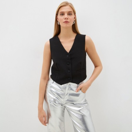 Women's vest MIST: Classic Collection p. 46, black