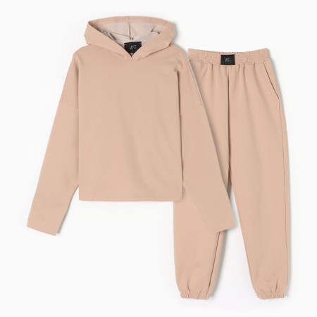 Women's costume (sweatshirt and trousers) Mist, p. 40-42, beige-7