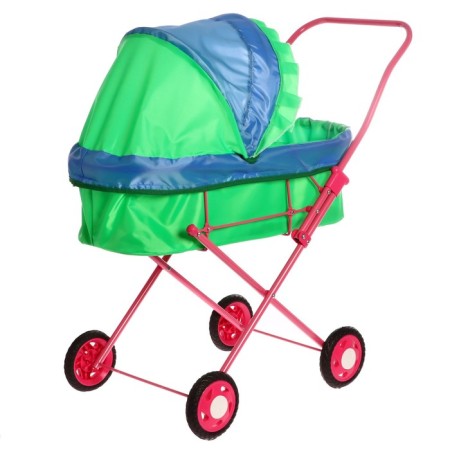 Puppet stroller # 3, blue-green color-2