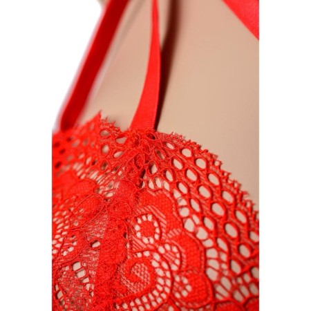Erotic body Candy Girl, red color, size XL-5
