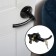 Stiling (fashion 3186), interior, latch, 3 keys, glossy color black
