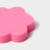 Mold Dolyana "violet", silicone, 6 × 6 × 1.2 cm, pink color