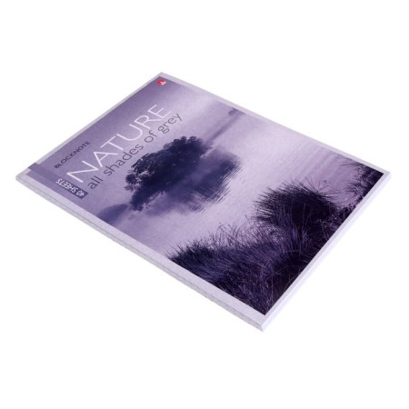 Notepad A5, 40 sheets on the clip "Nature", mix-2