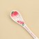 Spoon souvenir “the most beautiful”, ceramics, 2.5 x 12.5 cm.