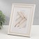 Photo frame Plastic "Mira" 15x21 cm, 642461 ivory (plastic screen)
