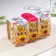 Set of glasses "Sunflower", glass, 230 ml, 6 pcs