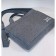Document bag (oxford) gray with gray sling