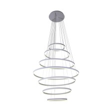 Подвес «Тор», размер 300x40+60+80+100+80+60+40 см 284Вт, LED, 4000K, с ПДУ