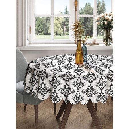 The tablecloth “Classic ornament”, round, Saten, d = 150 cm