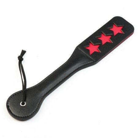 Shlepalka, BDSM accessory of the Oka-Khpoki star, 38 x 5 cm, PVC, black-1