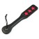 Shlepalka, BDSM accessory of the Oka-Khpoki star, 38 x 5 cm, PVC, black