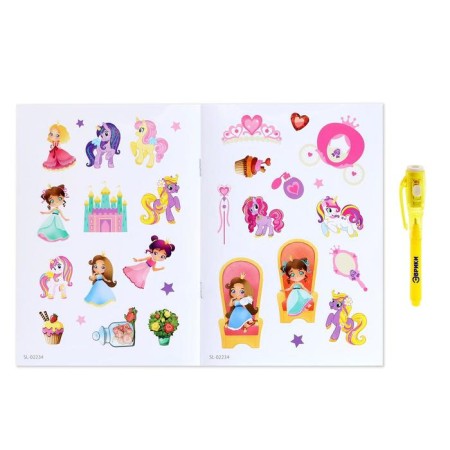 Activati-book with drawings by the light "Princess"-1