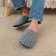 Male slippers, size 42-43, gray color