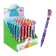Gel pen 0.5 mm, with erased ink, blue, barcode on a piece, mix dinosaurs