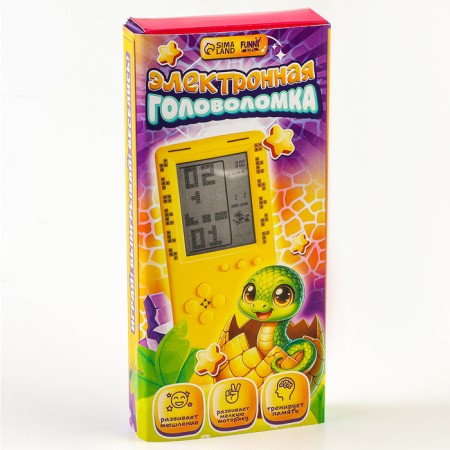 New Year. Metal puzzle "Snake", 13 games-2