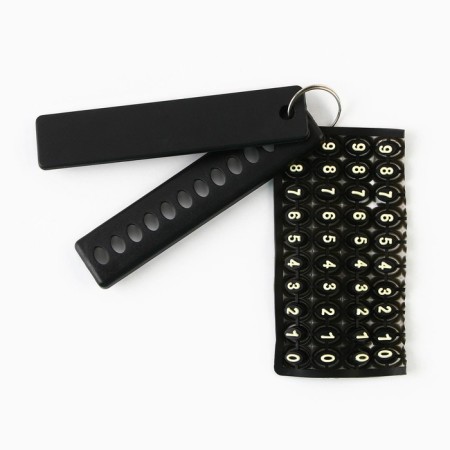 Keychain for keys with the phone number "Way to Success" 6 x 11 cm-2