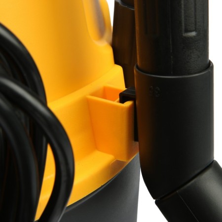 Denzel LVC20 construction vacuum cleaner, 1400 watts, 20 l, 3 m hose, carcinchronization socket-6