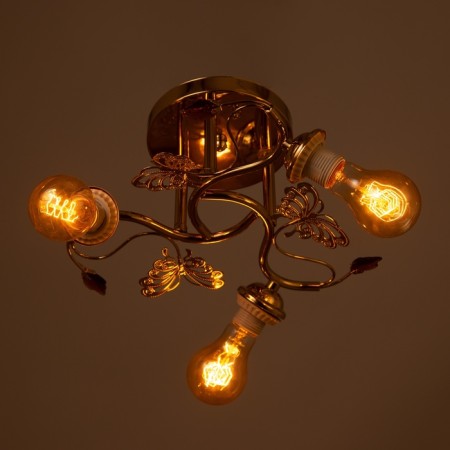 Velma chandelier BP 3x40W E27 Gold Model: 26005496-2