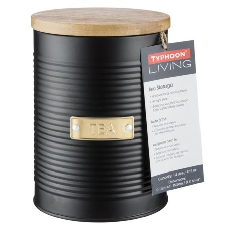 OTTO tea storage capacity is black, 1.4 liters-7
